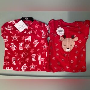 Carter's Baby Christmas Footie PJ Lot!